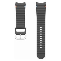 Samsung Bracelet Sport original Samsung Galaxy Watch 4 / 5 / 6 / 7 / FE (20 mm) - Taille M/L - Dark Gray