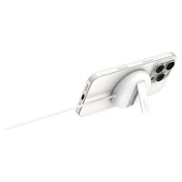 Belkin BoostCharge Pro Station de Charge Sans Fil Magnétique 15W - MagSafe et Qi2 - Blanc