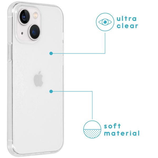 imoshion Softcase Back Cover Apple iPhone 14 - Transparent