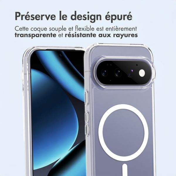 imoshion Coque arrière de protection avec MagSafe Google Pixel 11 Pro - Transparent