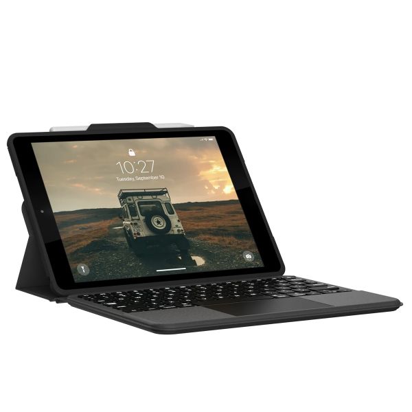 UAG Clavier Bluetooth Apple iPad 9 (2021) 10.2 pouces / iPad 8 (2020) 10.2 pouces / iPad 7 (2019) 10.2 pouces - QWERTY / NL - Noir
