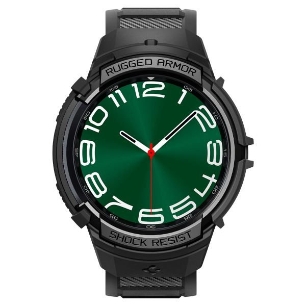 Spigen Coque Rugged Armor™ Pro Samsung Galaxy Watch 6 Classic - 47 mm - Noir