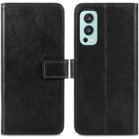 imoshion Étui de télephone portefeuille de luxe OnePlus Nord 2 - Noir