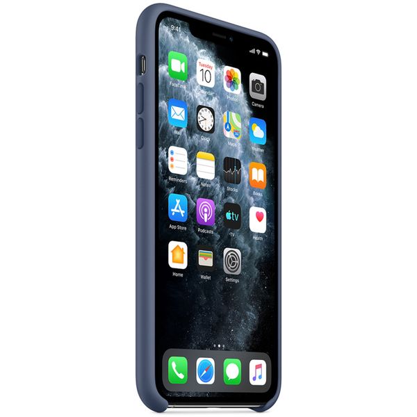 Apple Coque en silicone Apple iPhone 11 Pro Max - Alaskan Blue
