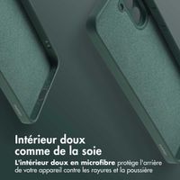 imoshion Coque Couleur avec MagSafe Samsung Galaxy A56 - Vert foncé