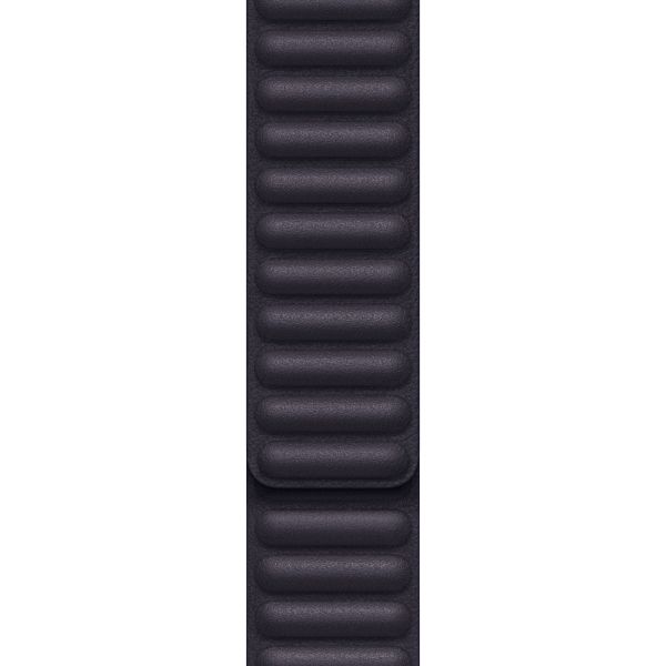 Apple Bracelet Leather Link Apple Watch | 44/45/46/49 mm - Taille S/M - Ink