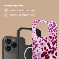 Selencia Coque arrière Vivid avec MagSafe Apple iPhone 15 Pro - Cosmic Orchid