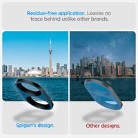 Spigen Optik Lens Protector - Protection complète de la caméra (lot de 2) Apple iPhone 16 / 16 Plus - Black