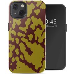 Selencia Coque arrière Vivid avec MagSafe Apple iPhone 13 - Moo'd Olive Dust