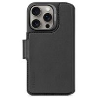 Decoded Portefeuille détachable 2 en 1 en cuir MagSafe Apple iPhone 16 Pro - Noir
