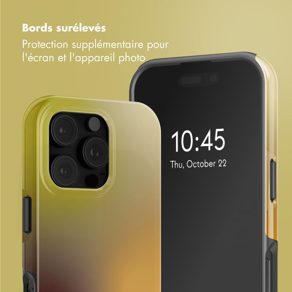 Selencia Coque arrière Vivid avec MagSafe Apple iPhone 16 Pro Max - Gradient Olive Dust