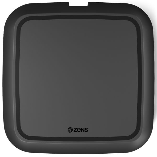 Zens Chargeur rapide simple sans fil - Chargeur sans fil optimisé pour l'iPhone - 10W