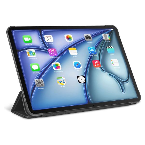 Decoded Textured Sillicon Slim Cover Apple iPad Air 13 pouces (2026) M4 / (2025) M3 / (2024) M2 - Navy Peony