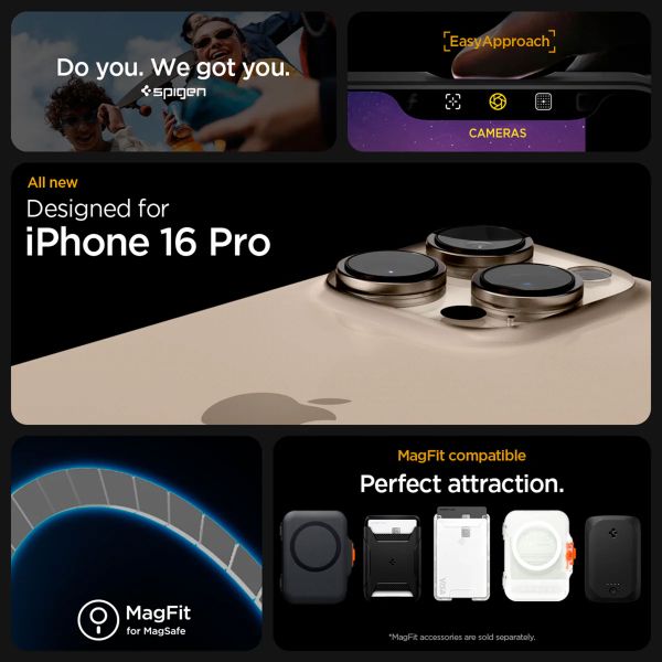 Spigen Coque Ultra Hybrid MagSafe Apple iPhone 16 Pro - Frost Clear