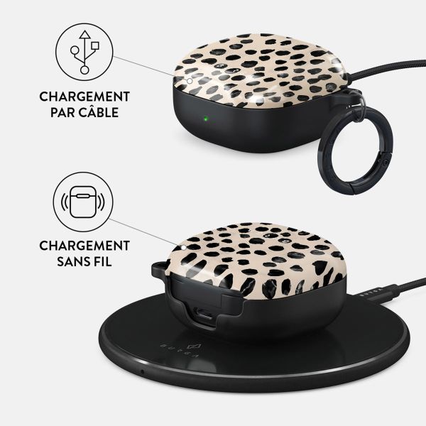 Burga Coque rigide Samsung Galaxy Buds Live - Almond Latte