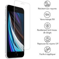 Accezz Protection d'écran en verre trempé 2-pack Apple iPhone SE (2022 / 2020)