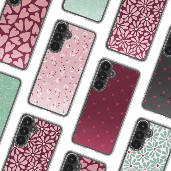 imoshion Coque Design Samsung Galaxy S24 FE - Berries Blush