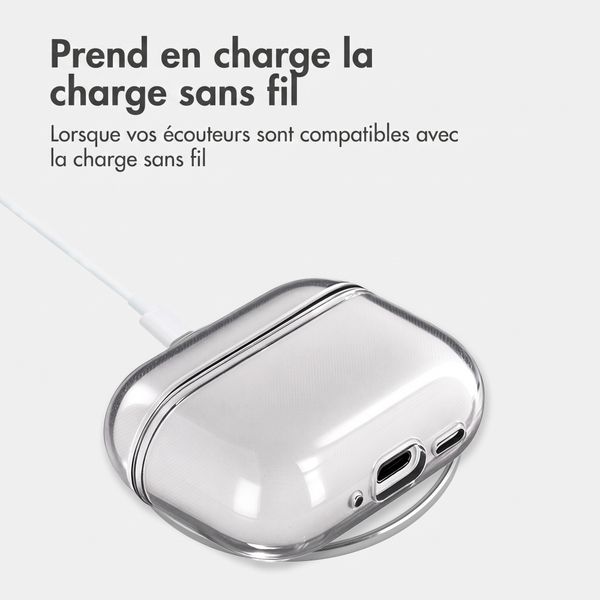imoshion Coque souple Clear Apple AirPods Pro 3 - Smokey Black