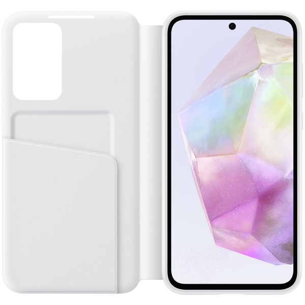 Samsung Original Coque S View Samsung Galaxy A35 - White