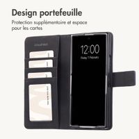 imoshion Étui de télephone portefeuille de luxe Samsung Galaxy Z Fold 8 Ultra - Marron foncé
