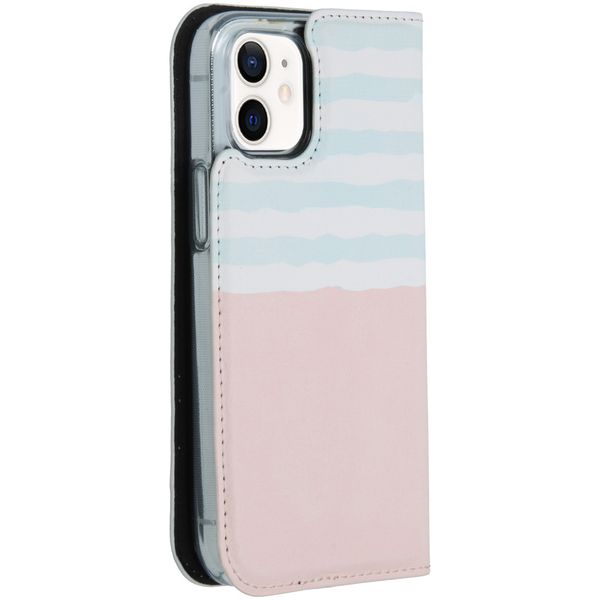 Concevez votre propre housse portefeuille Apple iPhone 12 Mini - Blanc