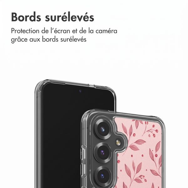 imoshion Coque Design Samsung Galaxy S25 - Berry Love
