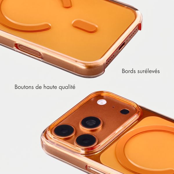 Accezz Lite coque arrière avec MagSafe Apple iPhone 18 Pro / 17 Pro - Orange