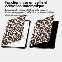 imoshion Coque tablette Design Trifold Apple iPad 11 (2025) 11 pouces A16 / iPad 10 (2022) 10.9 pouces - Leopard