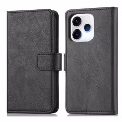 imoshion Étui de télephone portefeuille de luxe Oppo Reno15 (5G) - Noir