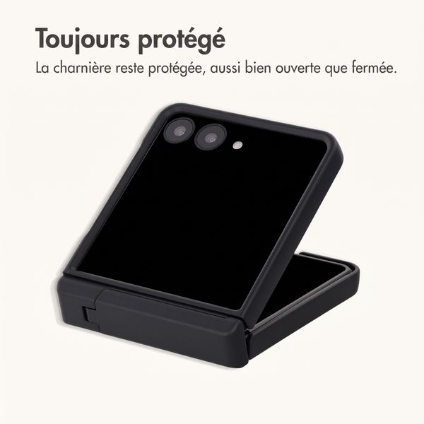 imoshion Color Backcover avec support Samsung Galaxy Z Flip 8 - Noir
