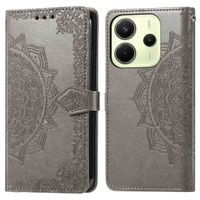 imoshion Etui de télephone Mandala Xiaomi Redmi Note 14 (4G) - Gris