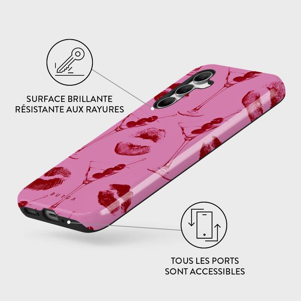 Burga Coque arrière Tough Samsung Galaxy A55 - Call me