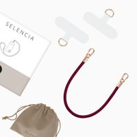 Selencia Bracelet universel avec 2 crochets - Bold Burgundy