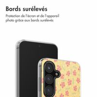 imoshion Coque Design Samsung Galaxy S24 FE - Sunny Yellow Petite Flowers
