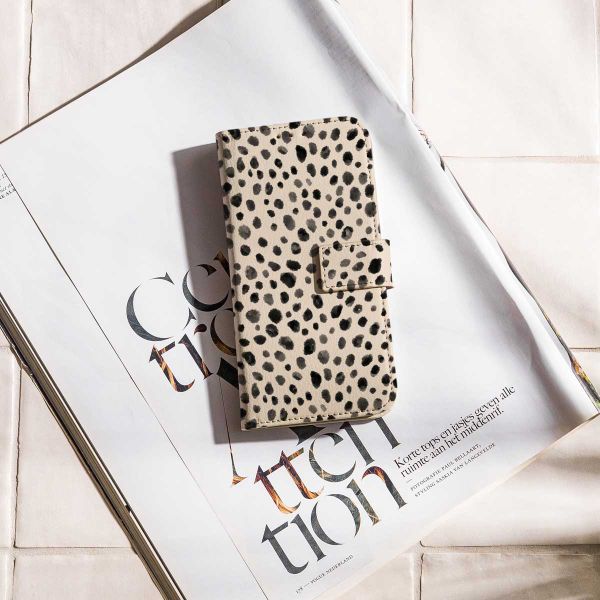 imoshion Étui de télephone portefeuille Design Samsung Galaxy S8 - Black And White Dots