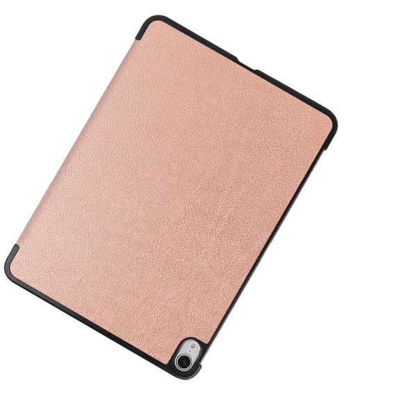 imoshion Coque tablette Trifold Apple iPad Air 11 pouces (2026) M4 / (2025) M3 / (2024) M2 / Air 5 (2022) / Air 4 (2020) - Rose Doré