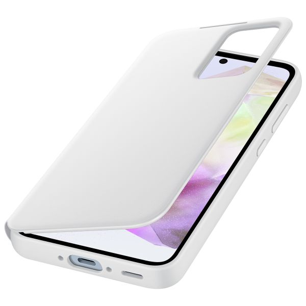 Samsung Original Coque S View Samsung Galaxy A35 - White