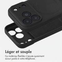 imoshion Coque Couleur avec MagSafe Apple iPhone 18 Pro / 17 Pro - Noir