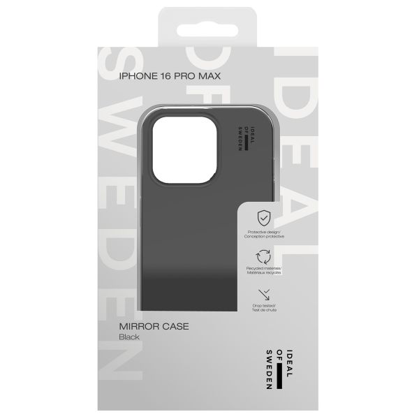 iDeal of Sweden Coque miroir Apple iPhone 16 Pro Max - Mirror Black