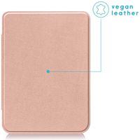 imoshion Étui de liseuse portefeuille Slim Hard Kobo Clara Colour / BW - Rose Doré