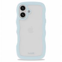 Holdit Coque Wavy Apple iPhone 16 - Mineral Blue
