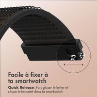 imoshion Bracelet en nylon  - Connexion universelle 22 mm - Noir