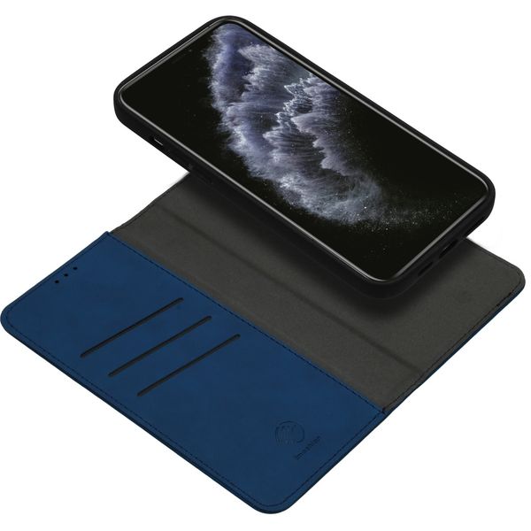 imoshion Etui de télephone luxe 2-en-1 amovible Apple iPhone 12 (Pro) - Bleu