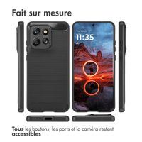 imoshion Coque Brushed Motorola Thinkphone 25 / Edge 50 Neo / Edge 60 Neo - Noir