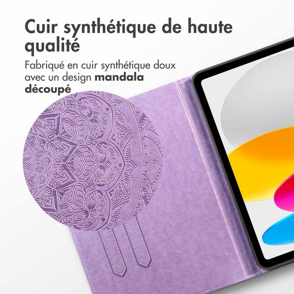 imoshion Coque tablette Apple iPad Air 11 pouces (2026) M4 / (2025) M3 / (2024) M2 / Air 5 (2022) / Air 4 (2020) - Lilas