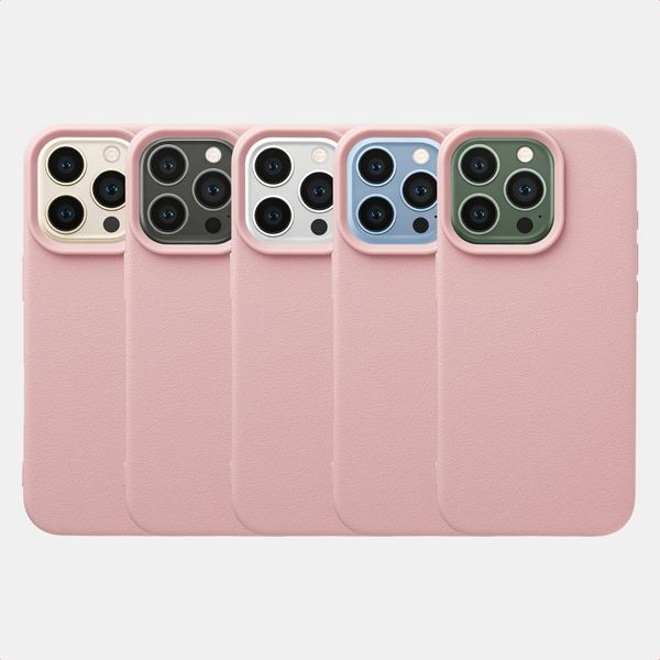 imoshion Coque arrière Texture Apple iPhone 13 Pro - Rose
