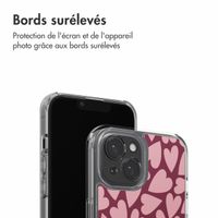 imoshion Coque Design Apple iPhone 15 - Hearty Blush