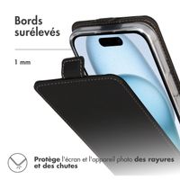 Accezz Étui à rabat Apple iPhone 16 Plus - Noir