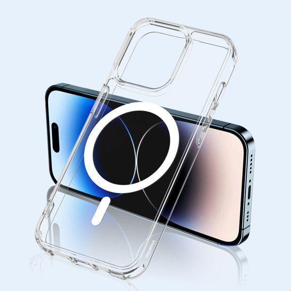 imoshion Coque arrière de protection avec MagSafe Apple iPhone 14 Pro - Transparent