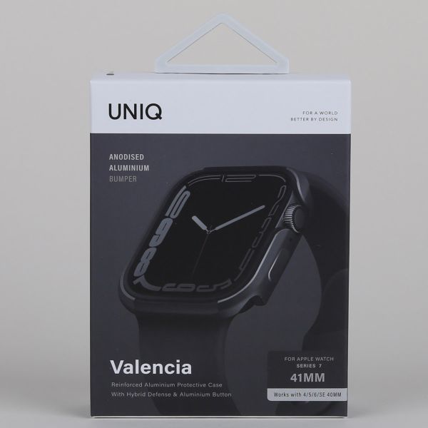 Uniq Coque Valencia Apple Watch - 40 / 41 mm - Graphite